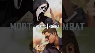 Mortal Kombat 1  Ghostface Vs Johnny Cage Intro Dialogue mk1 shortsfeed ghostface [upl. by Annahsirhc]