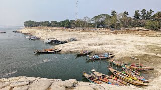 টিবাঁধ রাজশাহী  পদ্মা নদী ও টিবাঁধের অপরুপ সৌন্দর্য  TGroyne  Rajshahi [upl. by Nedroj]