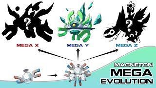 Full Gen 1 Mega Pokémon Magneton Mega Evolutions X Y Z [upl. by Maurreen15]