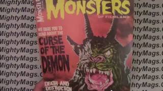 Famous Monsters of Filmland 38 Warren Pub 1966 Curse of the Demon [upl. by Ynohta]