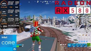 RX 580 8GB  Fortnite Chapter 5 Performance Mode [upl. by Asirram479]