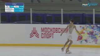 Daria Kareva Free Skate  Moscow Championship 2022 [upl. by Roshan]