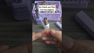 Handheld UV Light for Gel Nails amp Peelable Gel Base Coat Review and Test Part 2 review uvgelnails [upl. by Neysa677]