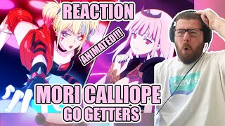 POPPING OFF GoGetters  Mori Calliope Suicide Squad ISEKAI Ending Theme  Laverick Reacts [upl. by Schultz]