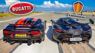 Forza Horizon 4 Drag Race  Chiron Vs Regera Vs Speedtail [upl. by Melborn]