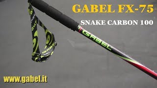 Gabel FX 75 Snake Carbon 100 Nordic Walking Trail Running Skyrunning Poles bedifferentbegabel [upl. by Cummine543]