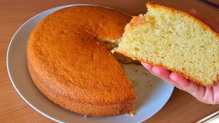 Gâteau au yaourt en 1 minute  Bon et moelleux Recette facile et rapide [upl. by Notlem]