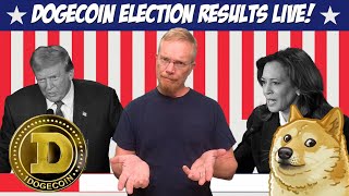 Dogecoin and Election Results Live  Bitcoin Crypto Charts and News [upl. by Grizel]