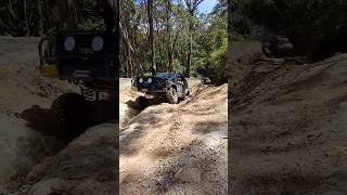 Gq patrol crawling shorts killingworth treps crawling winching 4wd 4x4ing patrol watagans [upl. by Ahouh968]