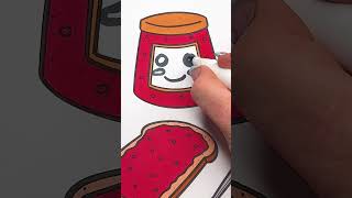 Coloring some Fruity Jam for Breakfast  Ellie Ellingtons Relaxing Coloring Books coloringbook [upl. by Eeryn191]