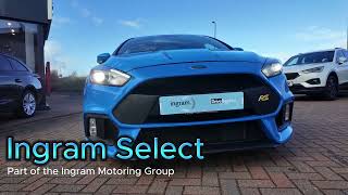 2017 Ford Focus 23T EcoBoost RS AWD Euro 6 ss 5dr driveingram usedcars ingramselect focusRS [upl. by Gilchrist]