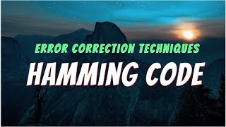 Hamming Code  Error Correction Techniques  Computer Networks  BANGLA Lecture [upl. by Anedal]