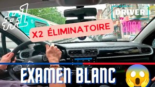 1 EXAMEN BLANC DU PERMIS B  MUZI 35H  GENEVILLIERS [upl. by Akenor]