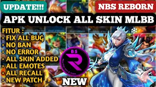 NBS REBORN 2024 LATEST VERSION  INJECTOR ML  APK UNLOCK ALL SKIN MOBILE LEGENDS [upl. by Keppel28]