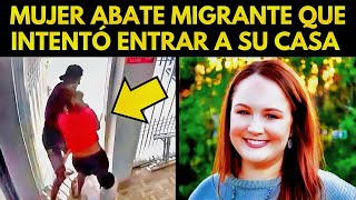 MUJER ABATE MIGRANTE QUE INTENTÓ ENTRAR A SU CASA EN TEXAS [upl. by Elorac299]