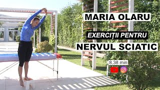 Nervul sciaticExerciții simple pentru ameliorarea dureriiSciatic nerveExercises for reducing pain [upl. by Gustavus]