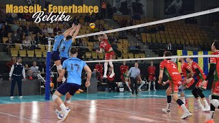 Greenyard vc Maaseik  Fenerbahçe Erkek Voleybol Maçı  BELÇİKA Röportajlar [upl. by Nahsez111]