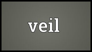 Veil Meaning [upl. by Gothurd692]