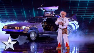 GREAT SCOTT Back to the Future The Musical bring out the hits  BGT 2022 [upl. by Delanie685]