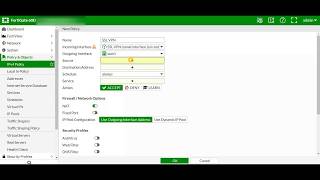 Fortigate Web Mode SSL VPN Configuration [upl. by Zane]