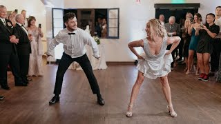 Best Wedding Dance Ever – Surprise First Dance to Epic Song Mashup [upl. by Llerryt]