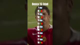 Buscá Tú Edad edad messi futbol neymar fcbarcelona cristianoronaldo futbolmusic viralvideo [upl. by Ahsiekan533]