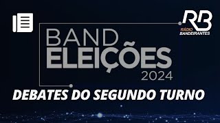 HOJE Grupo Bandeirantes realiza debates do segundo turno  Jornal Gente [upl. by Issak]