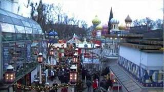 Julmarknad på Tivoli i Köpenhamn Christmas Market [upl. by Ueik64]