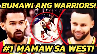 Ito ang SOLID NA DISKARTE nila STEPHEN CURRY para DURUGIN ang ATLANTA HAWKS [upl. by Nossaj]