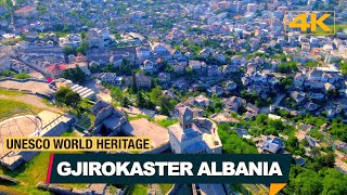 GJIROKASTER ALBANIA UNESCO World Heritage【4K】⁴ᴷ⁶⁰ Gjirokastra Qyteti i Gurtë 😍 Vlog Shqip 🇦🇱 [upl. by Gnuhp]