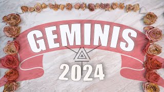 Géminis ♊️ Qué te espera en el 2024 🔮🤔 [upl. by Eurd]