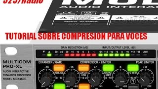 Compresion de voz para podcast y radio [upl. by Ishmael]