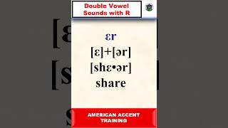 Double Vowel Sounds with R  American Accent Training english learnenglish englishpronunciation [upl. by Winfred]