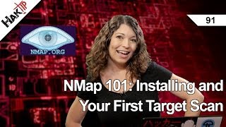 NMap 101 Installing and Your First Target Scan HakTip 91 [upl. by Linnet]