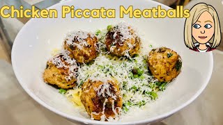 Chicken Piccata meatballs The ultimate comfort food you need to try [upl. by Vallie]