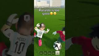 Ronaldo is to good😢😢BABYISUS  doqintalk roblox rf24 [upl. by Treblig]