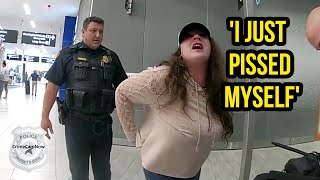 Cancelled Flight Intoxicated Woman Creates Scene at Tampa Airport [upl. by Notnirt145]