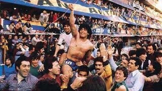 Maradona  Anécdota con la barra de Boca [upl. by Aneeuqahs]