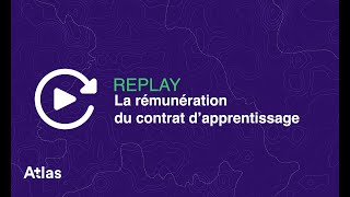 Webinaire I La rémunération du contrat dapprentissage [upl. by Penrose]