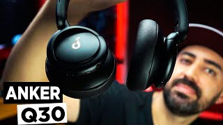 REVIEW COMPLETO HEADPHONE ANKER Q30 E COMPARATIVO COM KZ T10 [upl. by Olva]