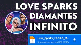 Love Sparks MOD APK atualizados diamantes infinitos infinito v2395 [upl. by Scarface]