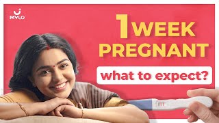 Pregnancy Symptoms 1 Week Pregnancy Symptoms  Sign Of Pregnancy In 1 Week  Mylo App [upl. by Graaf751]