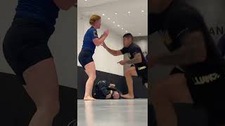 Nogi Double Leg Takedown [upl. by Nnylassej]