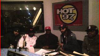 Part 1 Slaughterhouse Funkmaster Flex Freestyle Hot 97 December 2011 Download Link [upl. by Tadich413]