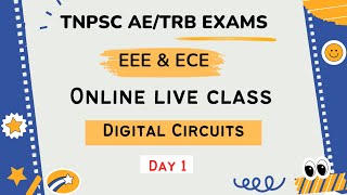 TNPSC AETRB Anna University AP Exams Digital CircuitsECE amp EEE Chapter 1 Number Systems Day 1 [upl. by Refannej]