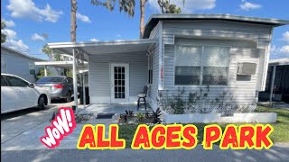 All Ages Mobile Home Park In Zephyrhills Florida Tree Lane Village [upl. by Haliak]