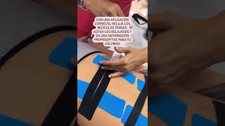 Taping para escoliosis [upl. by Esten]