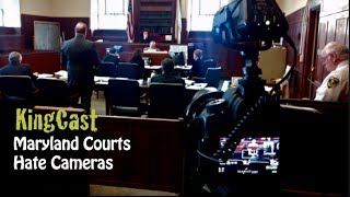 Why Maryland Courts and Judge Mickey Norman Hate Cameras in Court [upl. by Eicyaj]