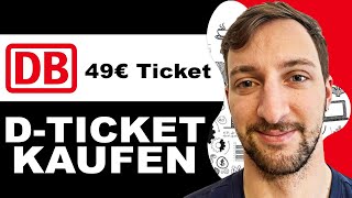 49€ Ticket Kaufen  So Kaufst du das Deutschland Ticket 2024 [upl. by Isus646]