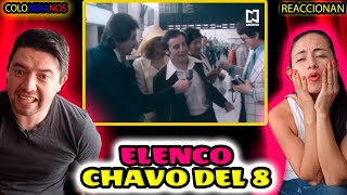 Reacción a INEDITA ENTREVISTA al ELENCO del CHAVO del 8 AÑO 1974 [upl. by Anas234]